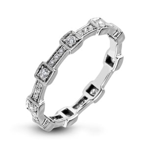 A diamond adorned fashion ring from Simon G.